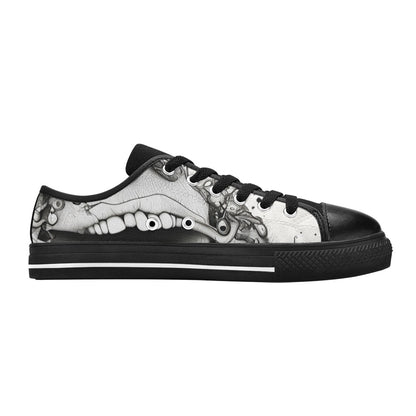 WOMEN'S Freestyle Horror Canvas Grunge Custom Sneakers