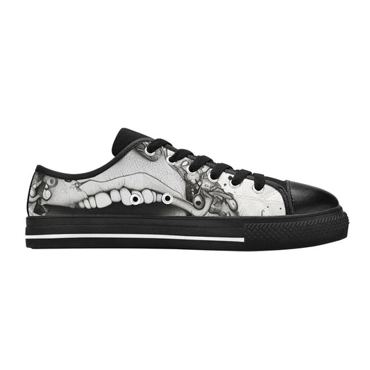 WOMEN'S Freestyle Horror Canvas Grunge Custom Sneakers