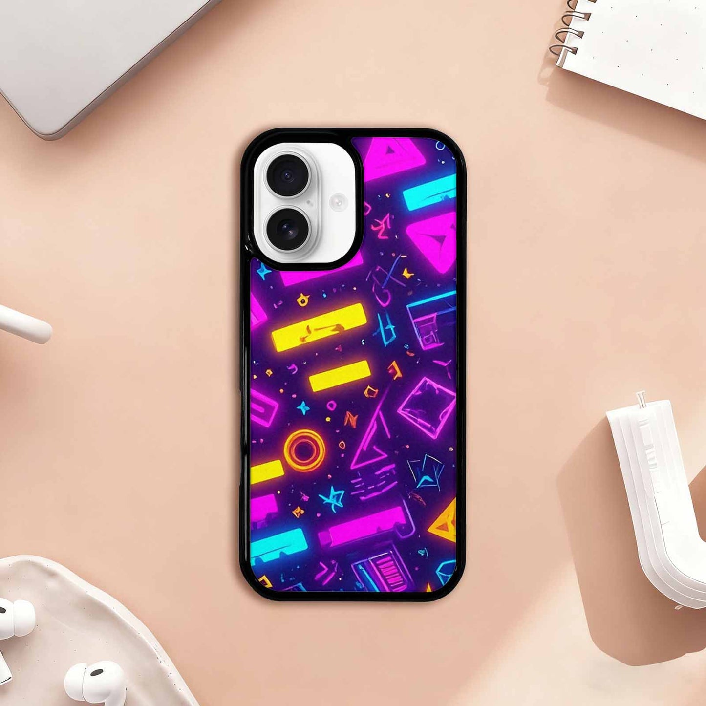 iPhone 17 Case — Retro Motif Retro Motifs Retro Vintage, Custom Print Case Cover