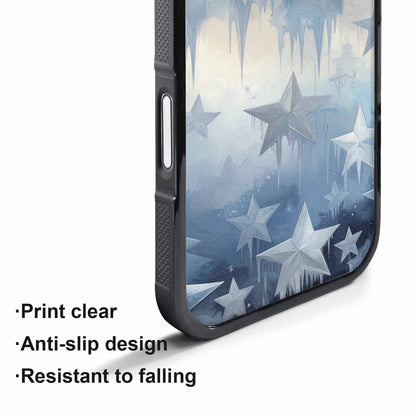 iPhone 17 Air Case — Seamless Tileable Pattern Of Overlapping Galaxy, Custom Art Phone Cover