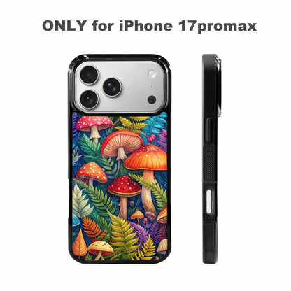 iPhone 17 Pro Max Case — Mushrooms Botanicalmushrooms P Cix Floral, Custom Printed Phone Case