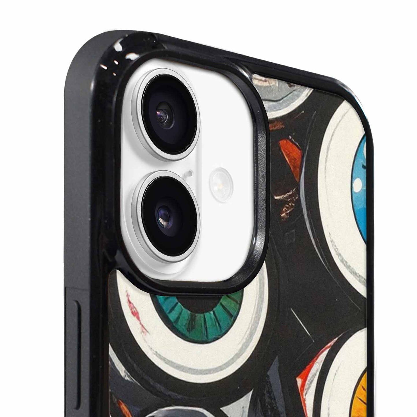 iPhone 17 Case — Googly Cartoon Eyeballs Cartoon Cute, Custom Print Case Cover