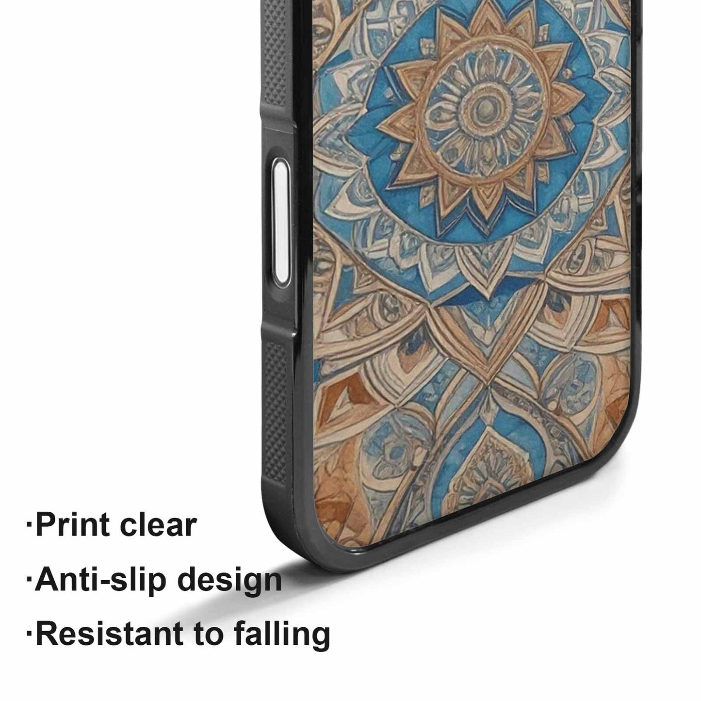 iPhone 17 Case — Small Mandala Pattern, Randomly Floral, Customized Protective Case