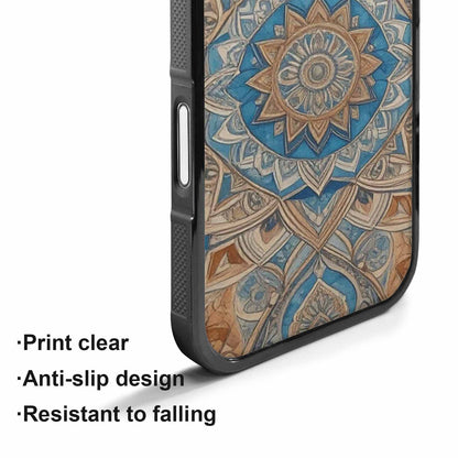 iPhone 17 Case — Small Mandala Pattern, Randomly Floral, Customized Protective Case