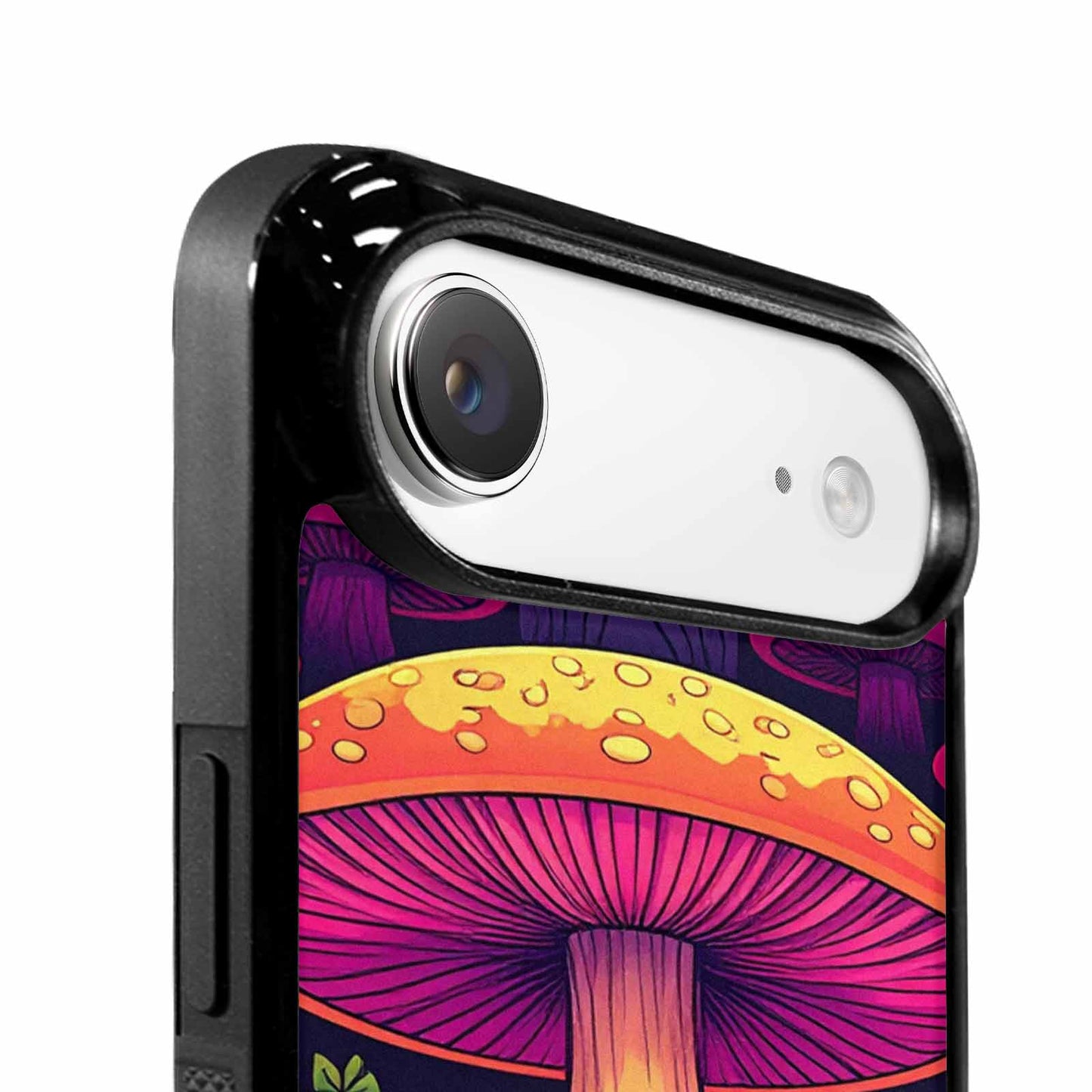iPhone 17 Air Case — Psychedelic Mushroom Cartoon Pattern Cartoon Cute, Unique Phone Case Design