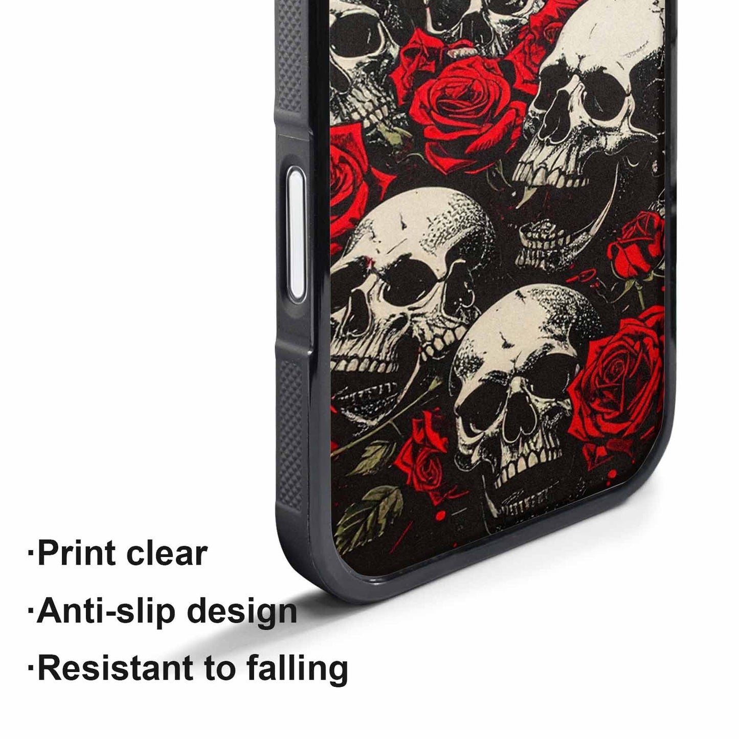 iPhone 17 Air Case — Skull Dark Art Gothic Print Gothic, Custom Print Case Cover