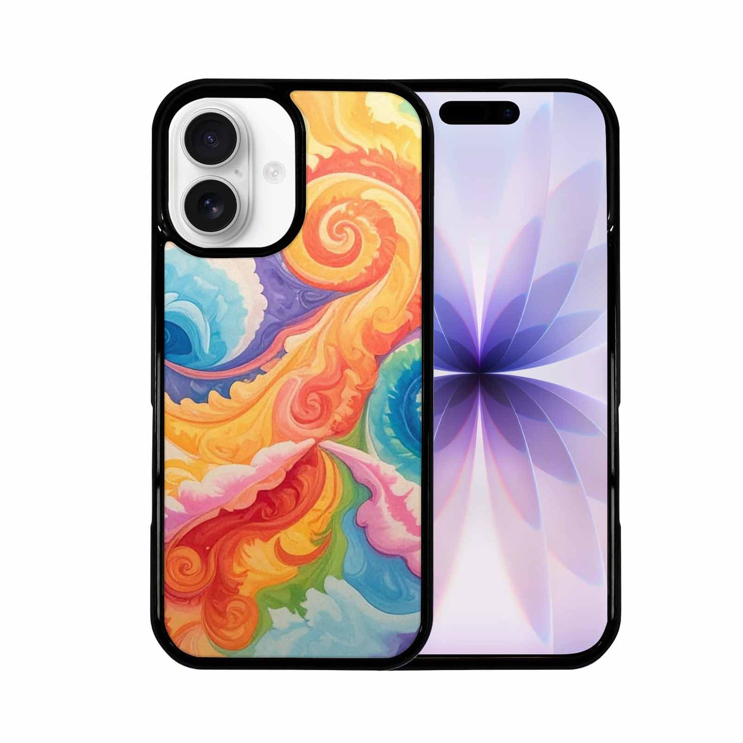 iPhone 17 Case — Tie Dye Swirls Tie Dye Tie, Custom Print Case Cover
