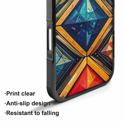 iPhone 17 Case — Vintage Summer Diamond Retro Vintage, Custom Made Phone Cover
