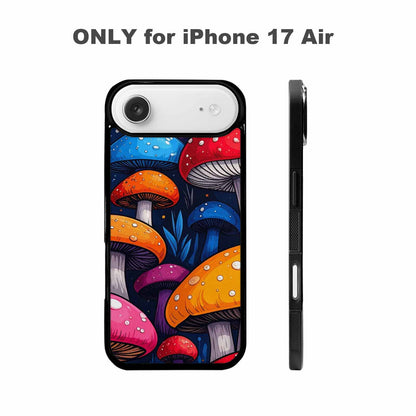 iPhone 17 Air Case — Vivid Winter Mushroom Seamless Cartoon Cute, Custom Art Phone Cover