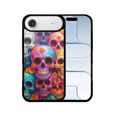 iPhone 17 Air Case — Sugar Skullsmelting Sugar Skulls Gothic Skulls, Custom Art Phone Cover