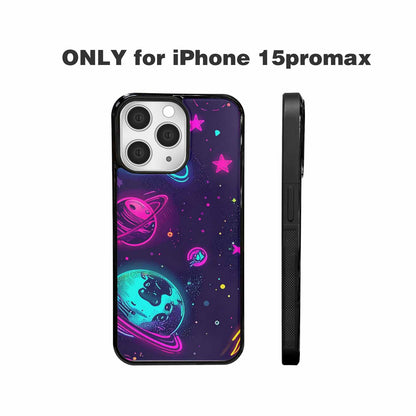 iPhone 15 Pro Max Case — Space Galaxy Astronaut Custom, Custom Phone Case