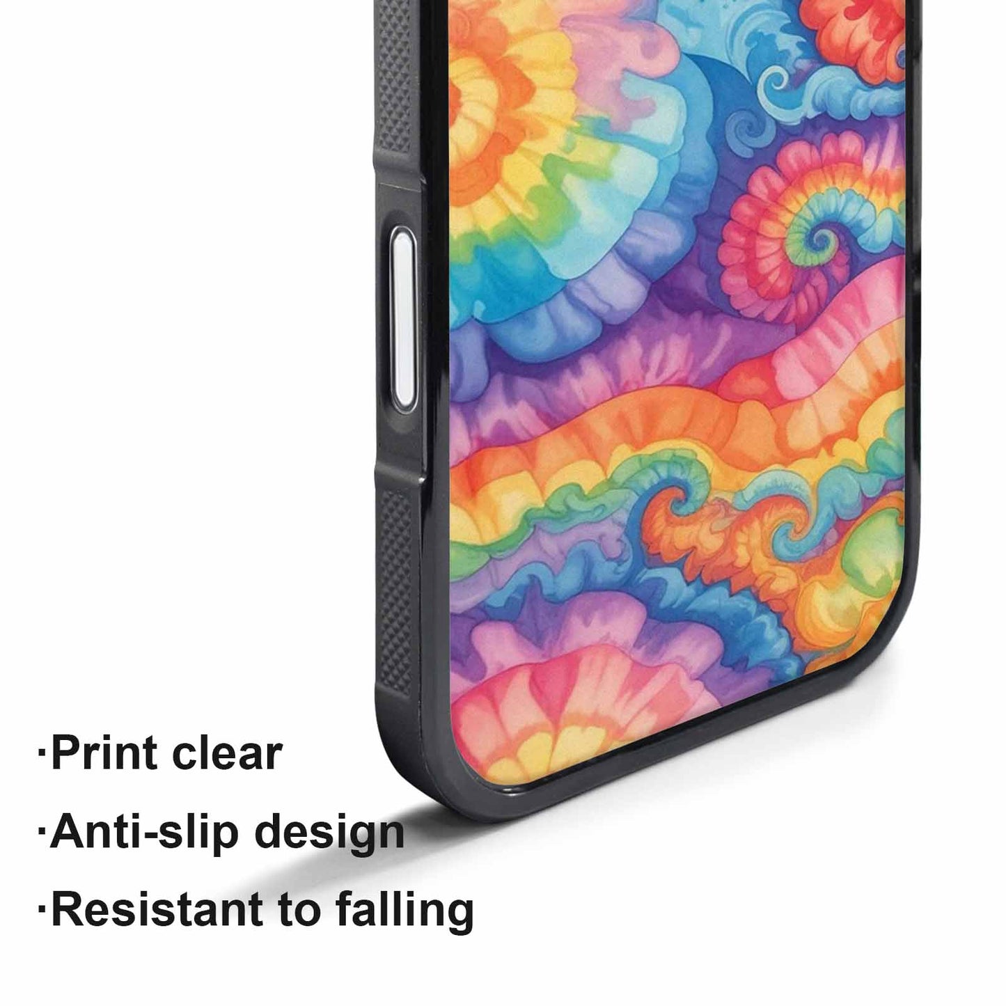 iPhone 17 Pro Case — Tie Dye Swirls Tie Dye Tie, Custom Phone Case
