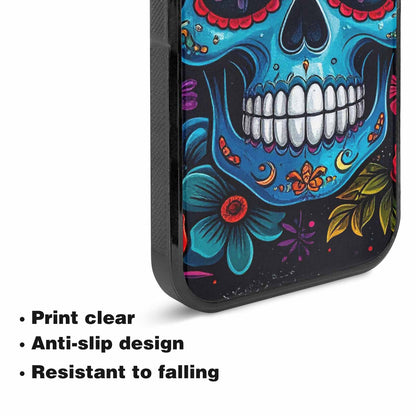 iPhone 15 Plus Case — Graffiti Skull Art Seamless Pattern Vibrant, Original Design Phone Case