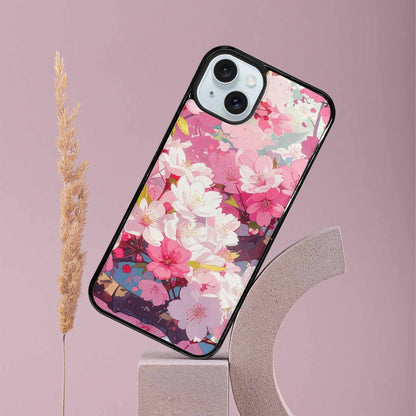 iPhone 15 Plus Case — Cherry Blossom Branch Cherry Blossom Branches, Custom Made Phone Cover