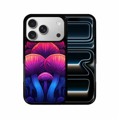 iPhone 17 Pro Case — Psychedelic Mushroom Cartoon Pattern Cartoon Cute, Custom Print Case Cover