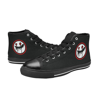 MEN'S High Tops Freaky Shoes High Top Canvas Dark Academia Shoes