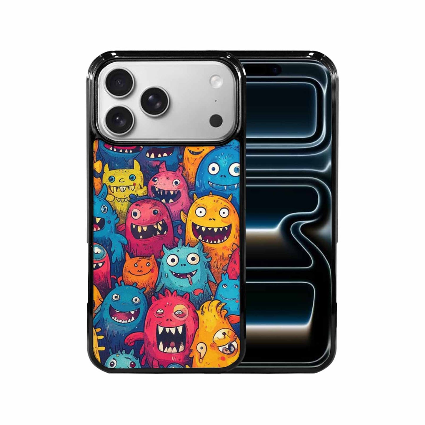 iPhone 17 Pro Max Case — Monsters (general) Cartoon Monsters Cartoon Cute, Original Design Phone Case