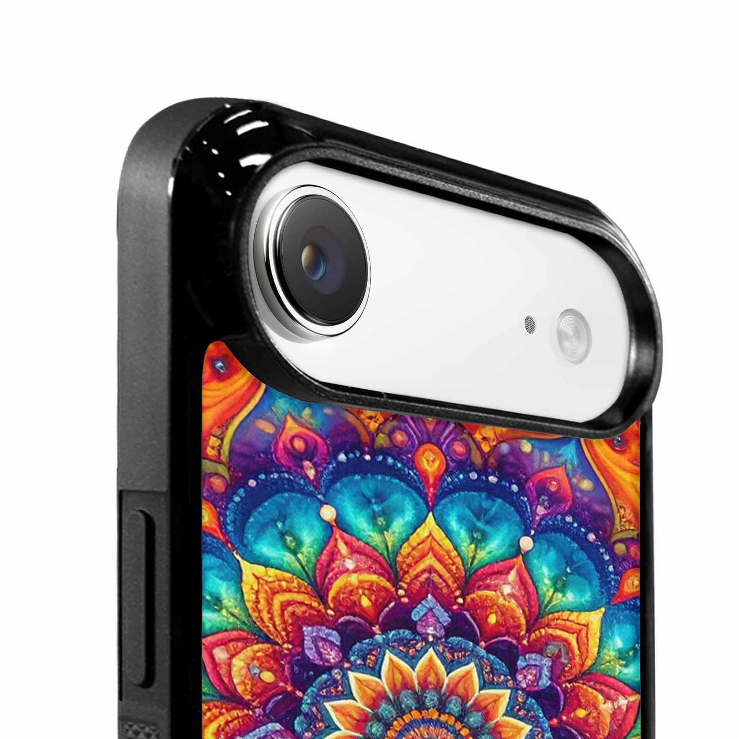 iPhone 17 Air Case — Tie Dye Mandala Art Seamless Tie, Personalized Phone Case