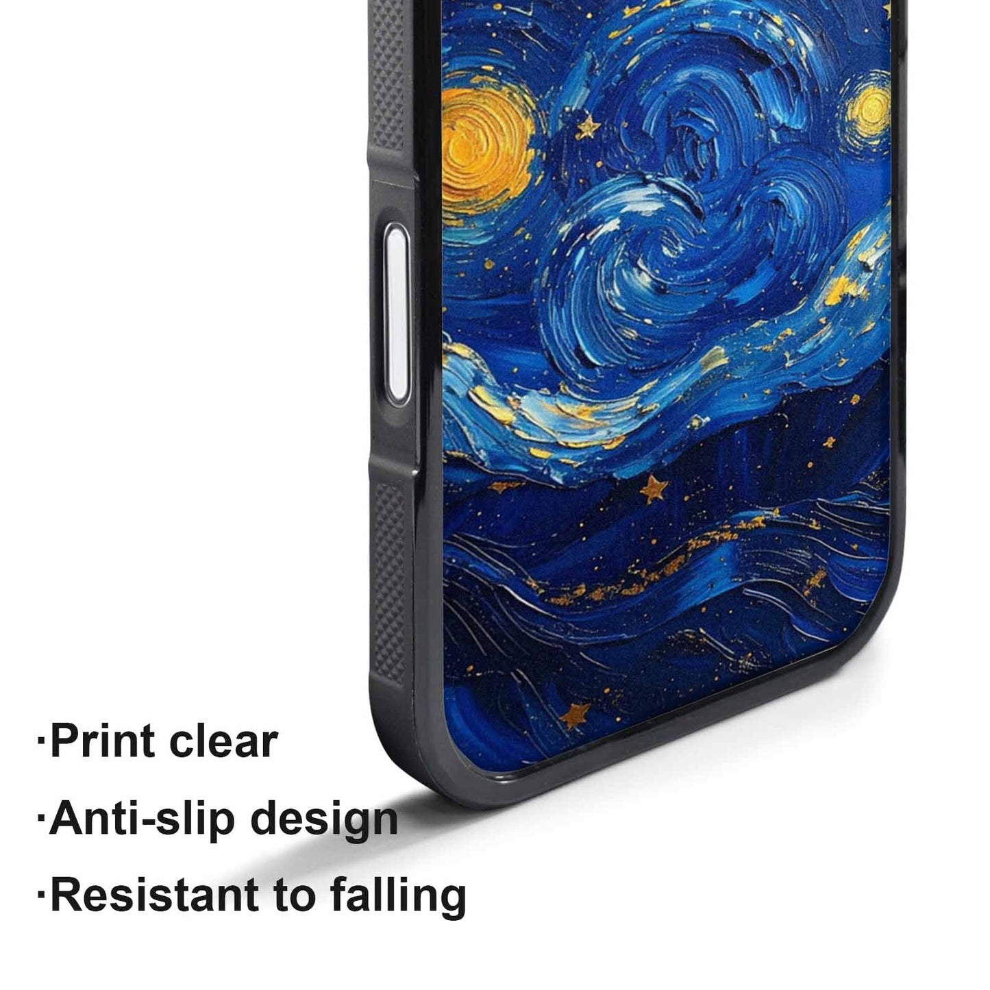 iPhone 17 Air Case — Starry Night Galaxy Space, Custom Printed Phone Case