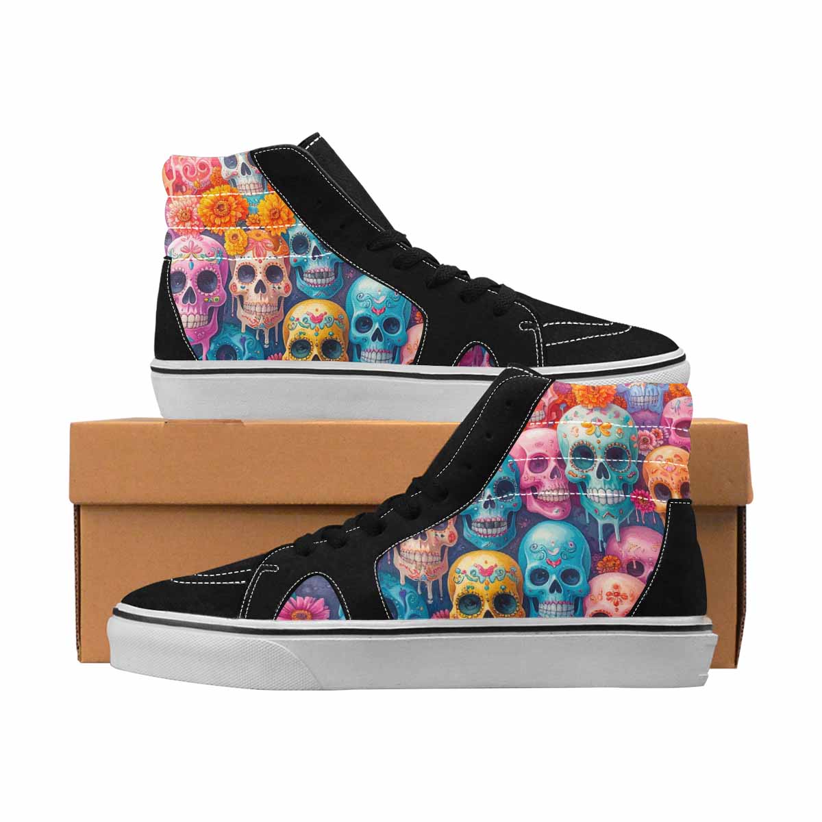 MEN'S Sugar Skull Pattern Skulls 6 Ferion