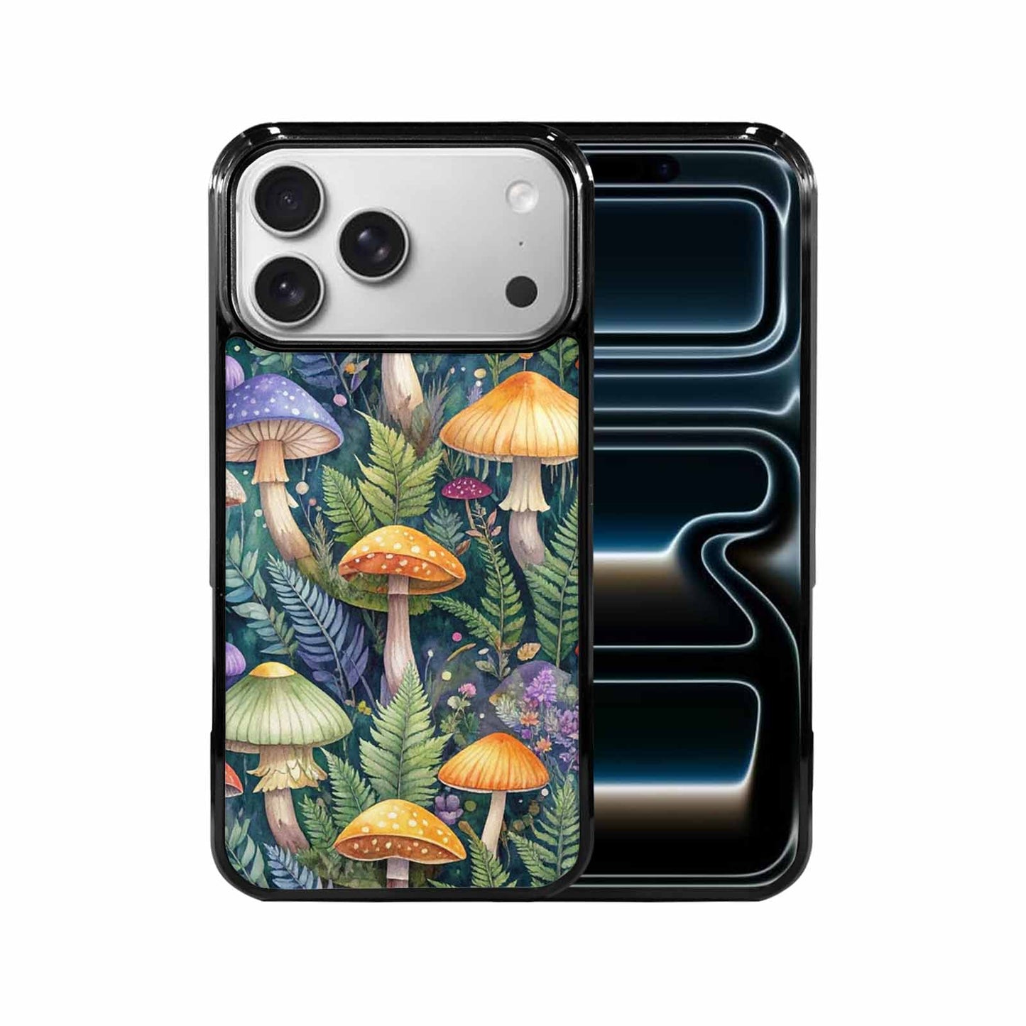 iPhone 17 Pro Max Case — Mushrooms Botanicalmushrooms P Floral, Custom Art Phone Cover