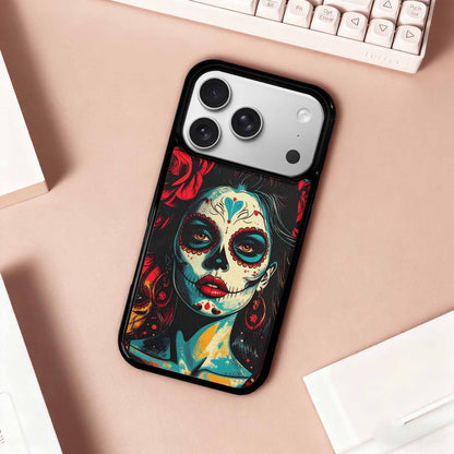 iPhone 17 Pro Case — Skull Dark Art Gothic Print Gothic, Customized Protective Case