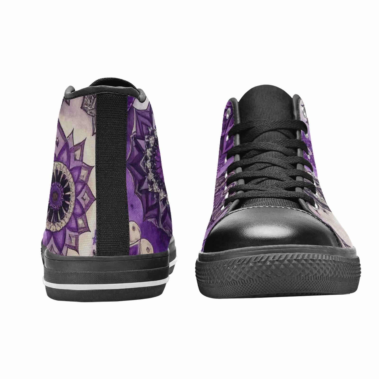 WOMEN'S Mandala High Top Canvas Vivid Shoes