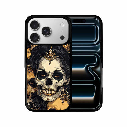 iPhone 17 Pro Case — Skull Dark Art Gothic Print Gothic, Custom Phone Case