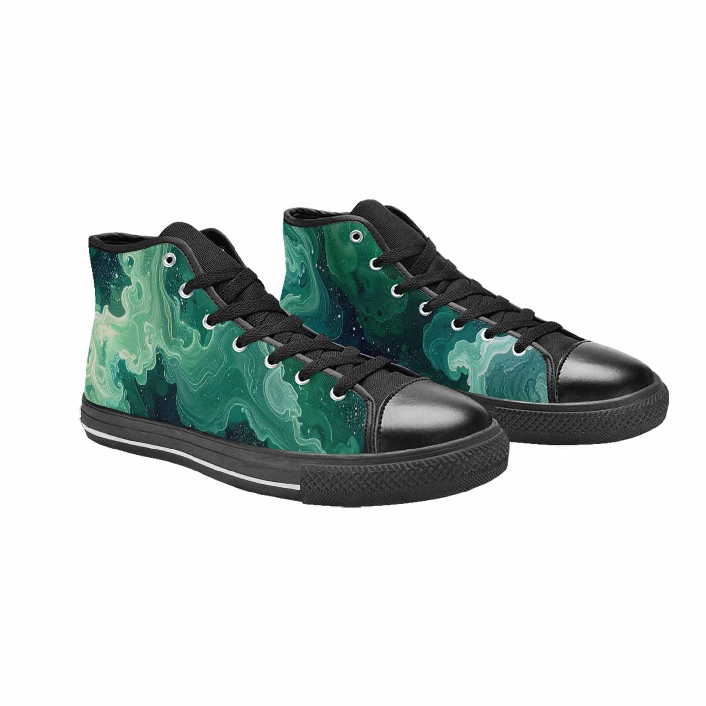 WOMEN'S Galaxy Art - High Top Canvas Dreamcore Shoes
