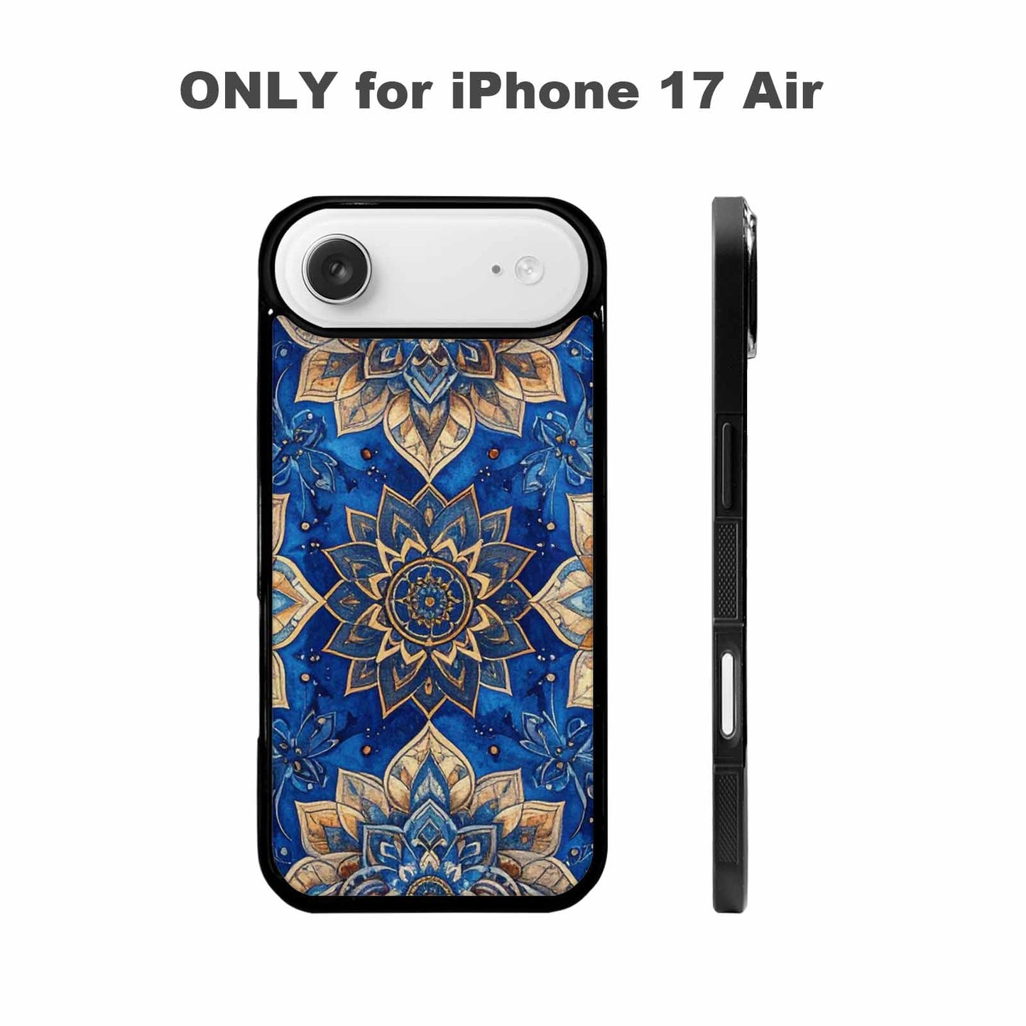iPhone 17 Air Case — Small Mandala Pattern Randomly Varying Floral, Customized Protective Case