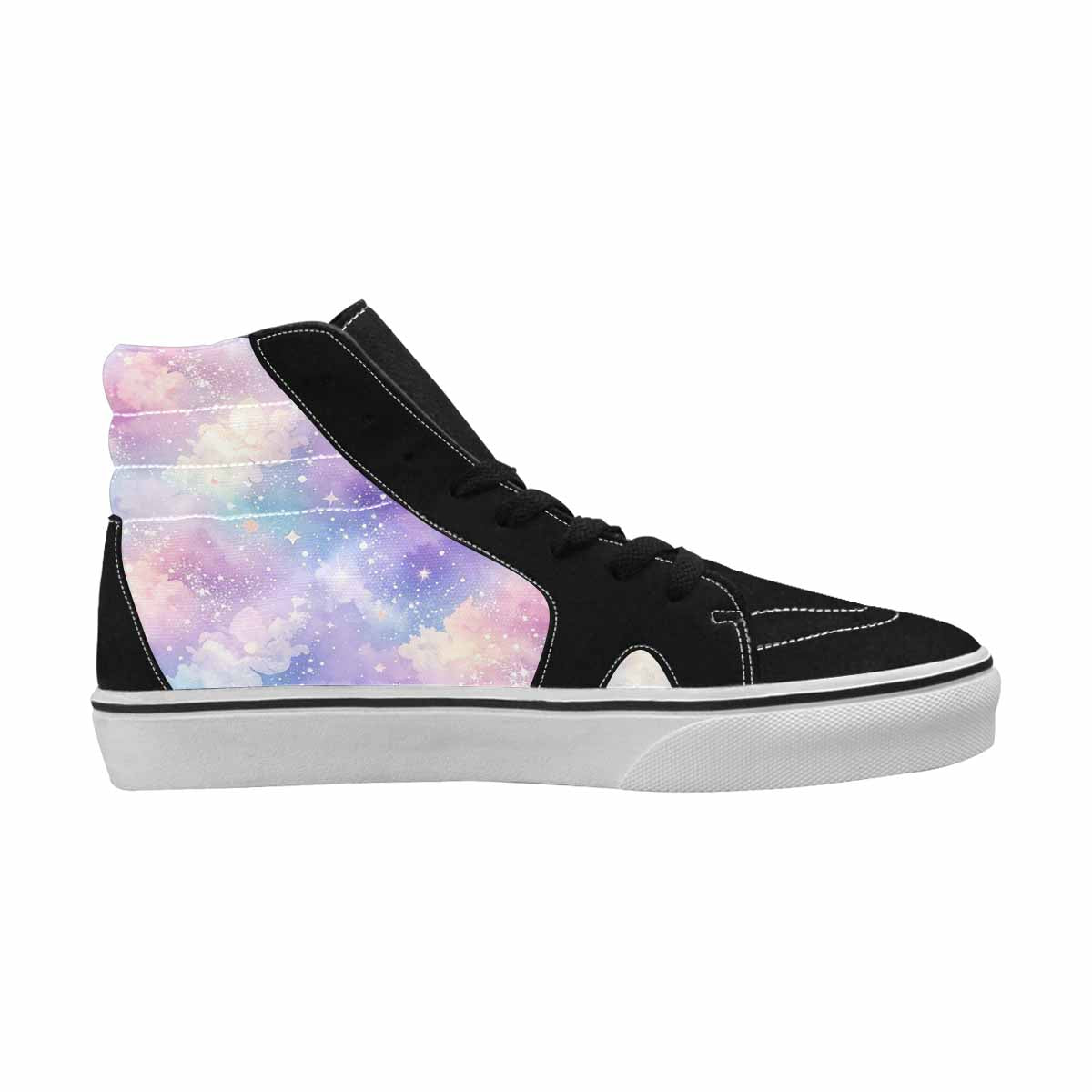 MEN'S Galaxy Art - High Top Canvas Wallpaper Art Sneakers