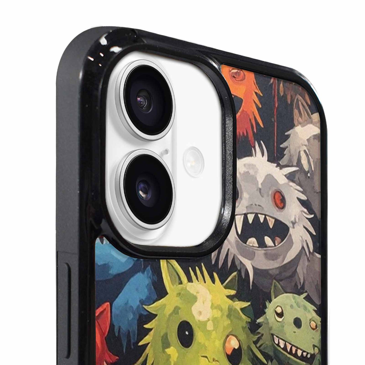 iPhone 17 Case — Monsters Camomonsters Pattern U0v Camo, Custom Art Phone Cover