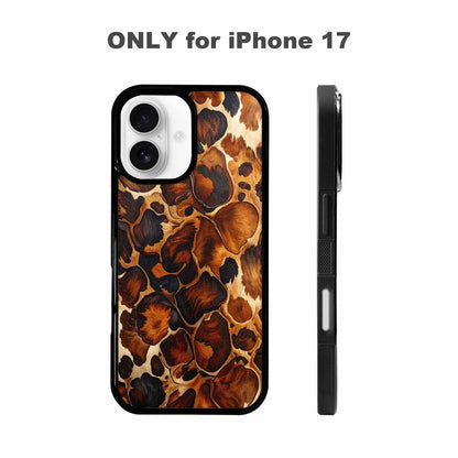 iPhone 17 Case — Small Cow Animal Print Animal Print, Personalized Phone Case