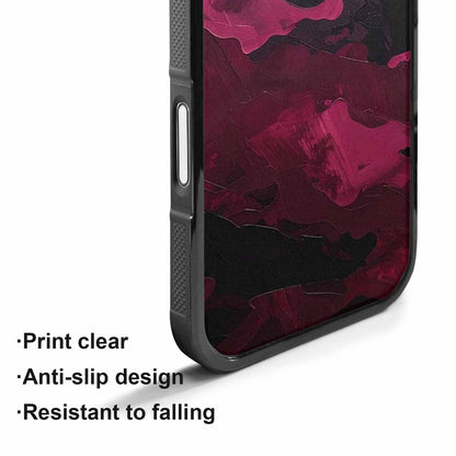 iPhone 17 Case — Seamless Repeating Pattern Of Camo, Custom Phone Case