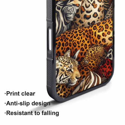 iPhone 17 Pro Max Case — Small Animal Print Pattern, Animal Print, Customized Protective Case
