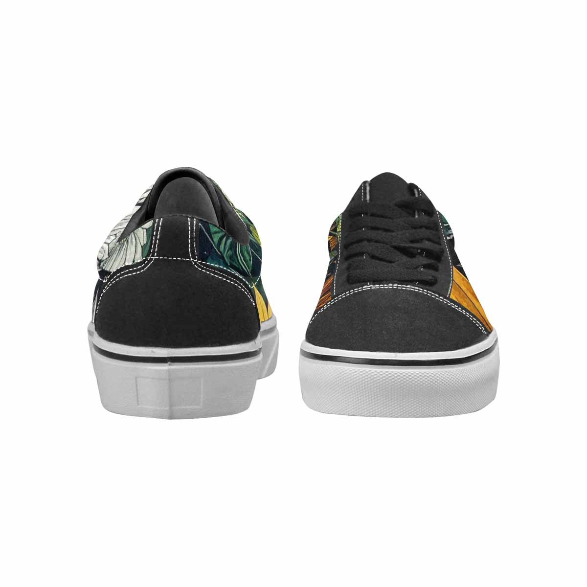WOMEN'S Sunflower Canvas Lace-Up Dark Academia Custom Shoes