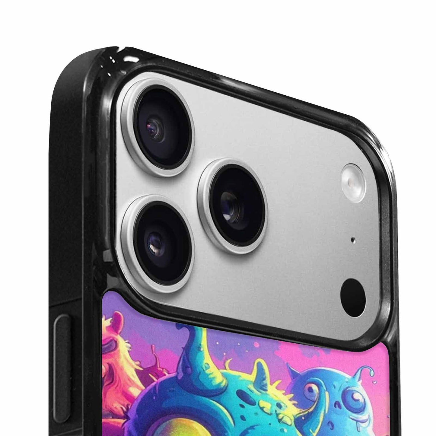 iPhone 17 Pro Max Case — Overlapping Endlessly No Empty Galaxy Space, Custom Made Phone Cover