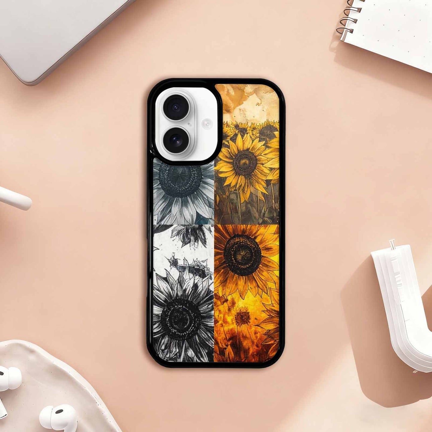 iPhone 17 Case — Blend Melt Them Together Floral, Custom Made Phone Cover