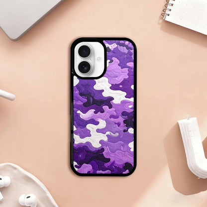 iPhone 17 Case — Vivid Camo Genderqueer Camo, Original Design Phone Case