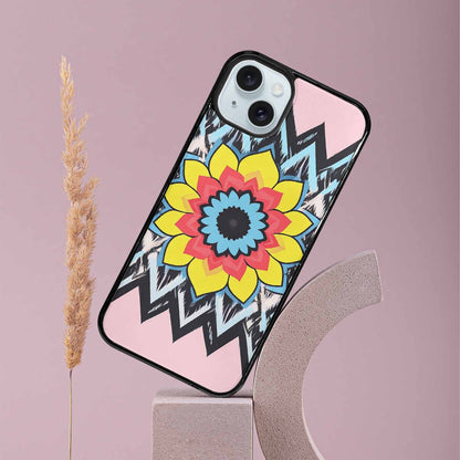 iPhone 15 Plus Case — 1960s Mod Cartoon Art Pattern, Customized Protective Case