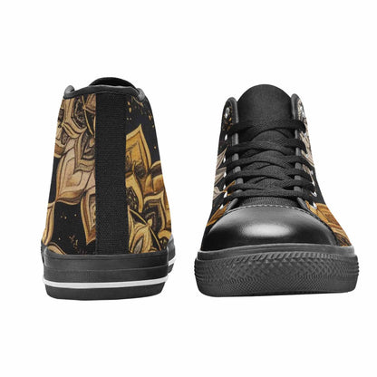 MEN'S Mandala High Top Canvas Aesthetic Custom Sneakers