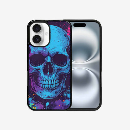 iPhone 16 Case — Skulls Splatter Comic Custom, Custom Made Phone Cover