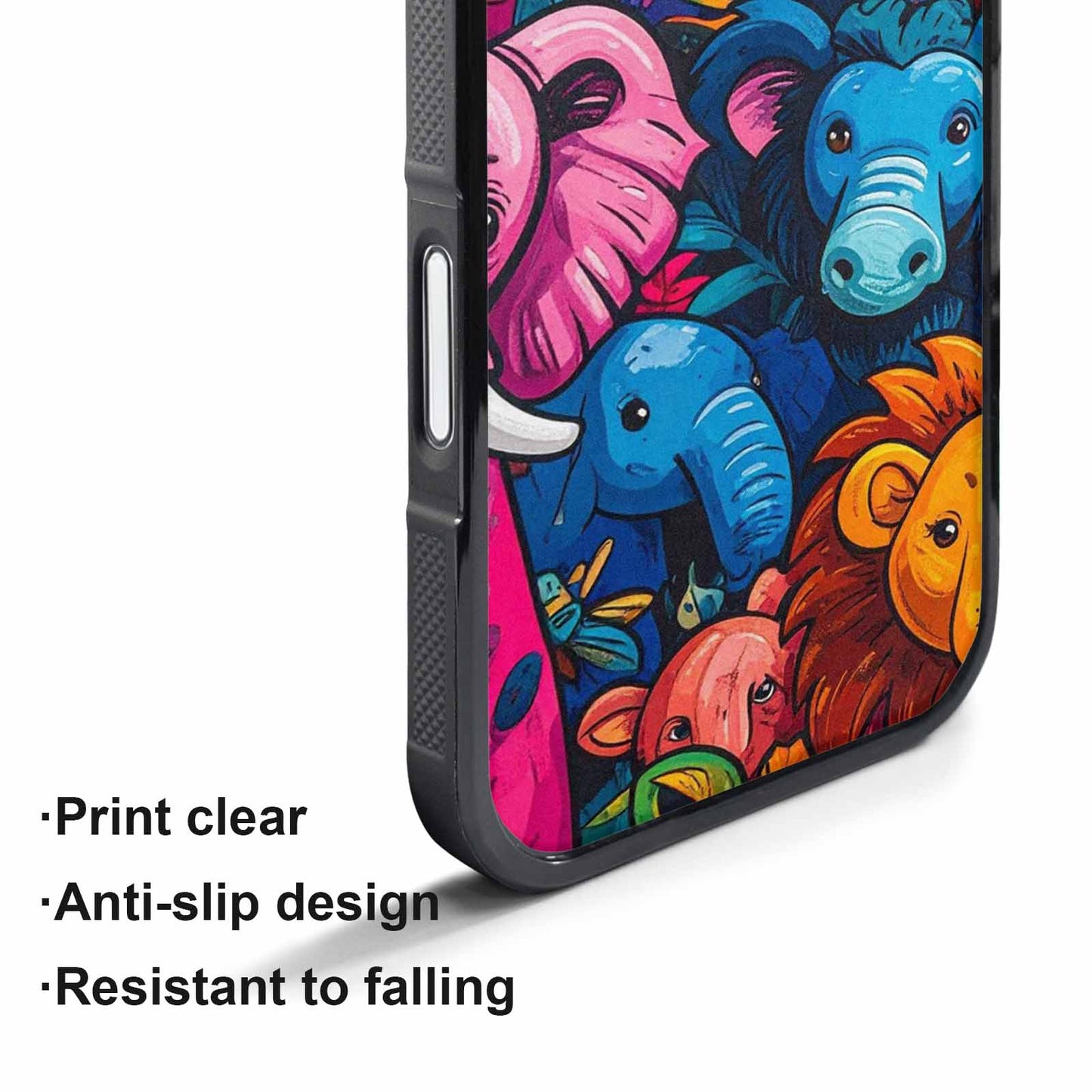 iPhone 17 Pro Max Case — Cartoon Animal Characters Cartoon Cute, Custom Art Phone Cover