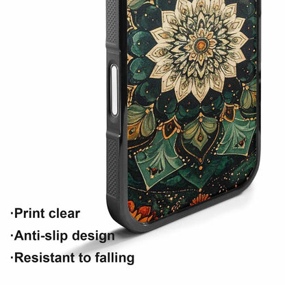 iPhone 17 Case — Small Mandala Pattern, Randomly Floral, Custom Art Phone Cover