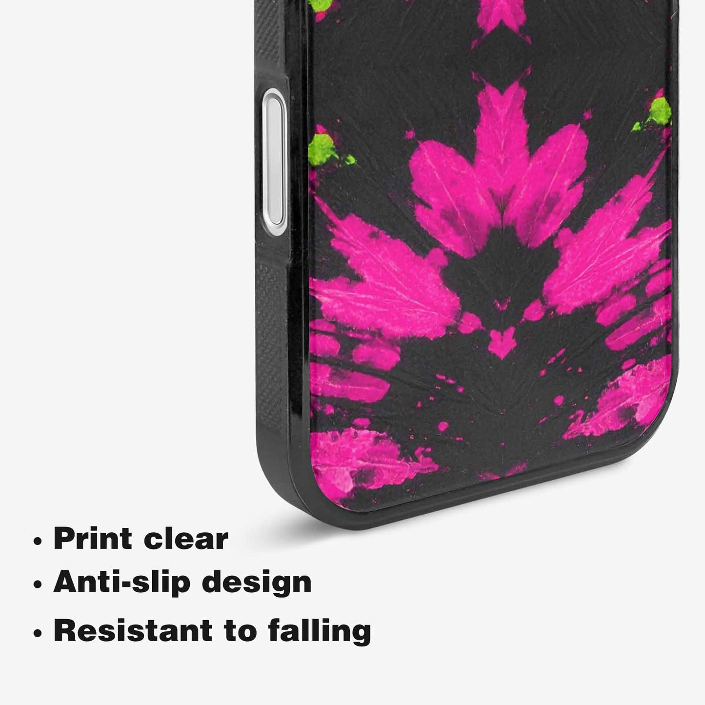 iPhone 16 Case — Acid Wash Tie Dye Pattern High, Custom Print Case Cover