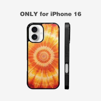 iPhone 16 Case — Ombre Tie Dye Warm, Original Design Phone Case