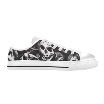 WOMEN'S Cc Skulls Ghosts Canvas Aesthetic Shoes