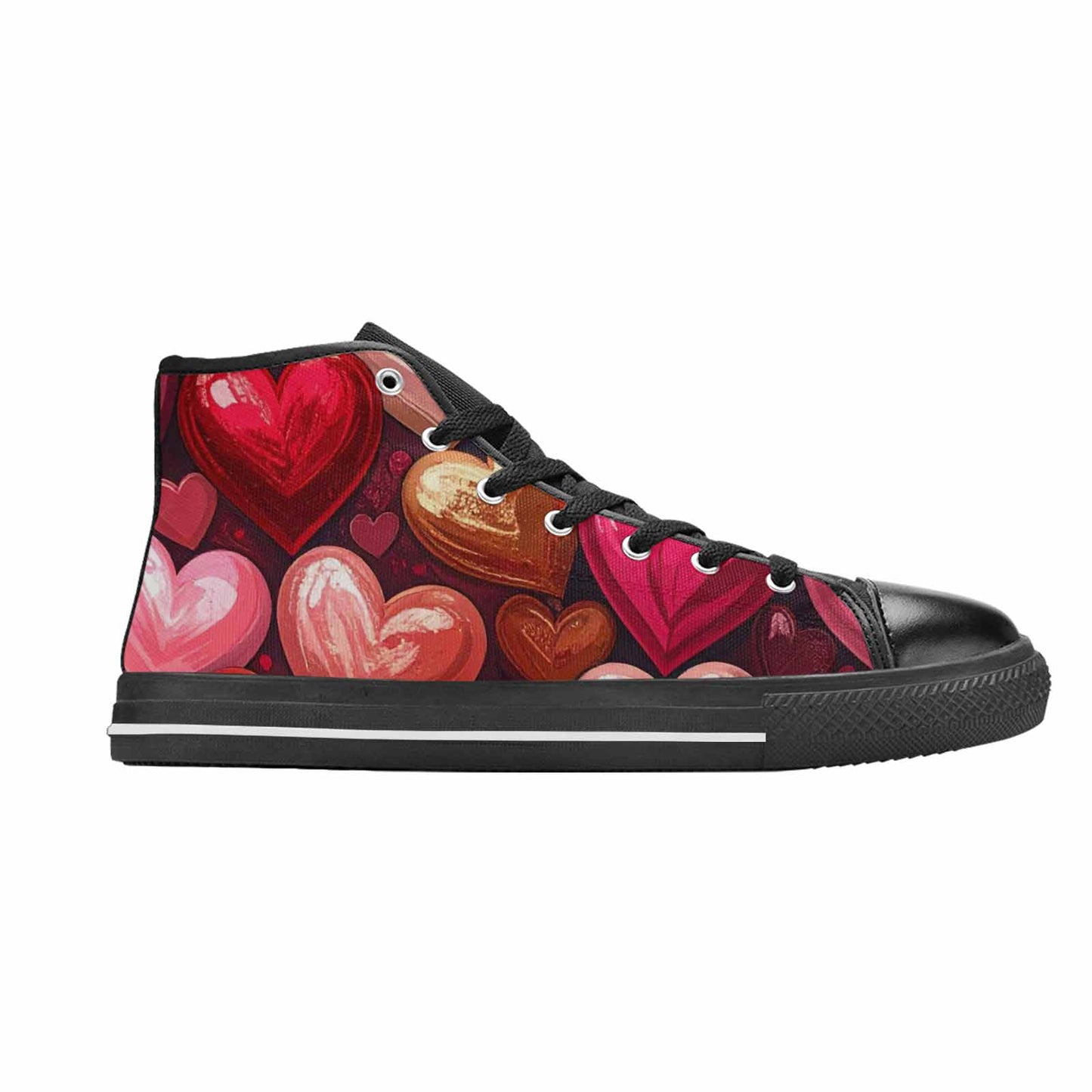 MEN'S No Words Or High Top Canvas Surreal Sneakers