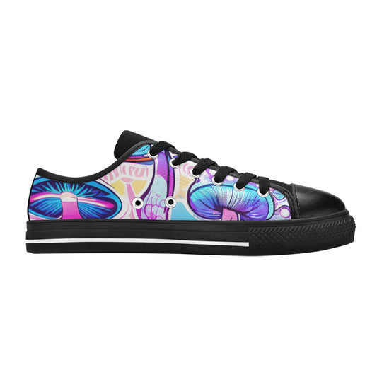 MEN'S Magic Mushrooms Art 4 Canvas Y2K Sneakers