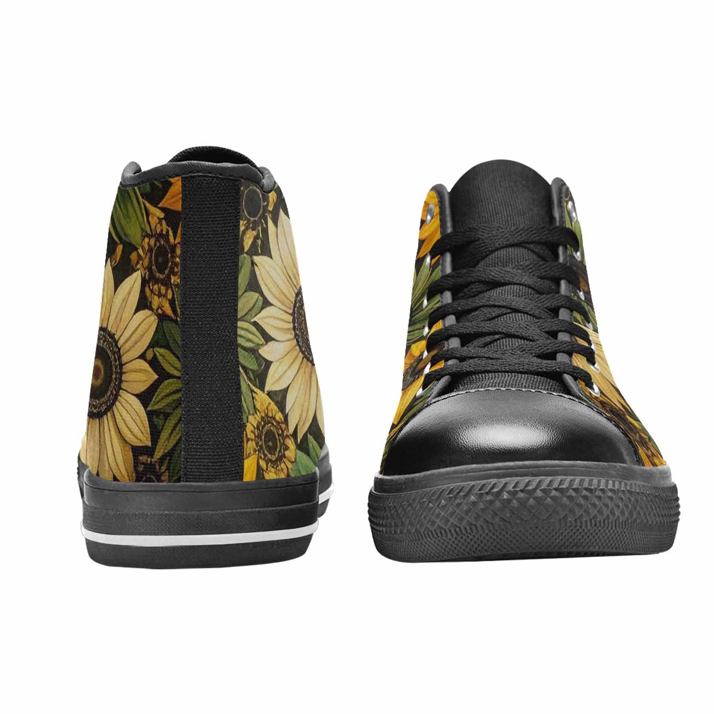 WOMEN'S Blend Melt Them High Top Canvas Dark Academia Shoes